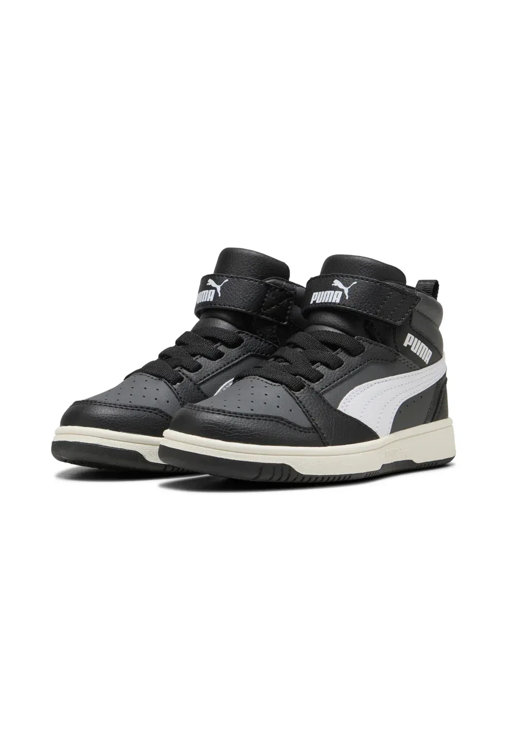Rebound v6 mid ac+ps - высокие кроссовки Puma, Nero — фото 2