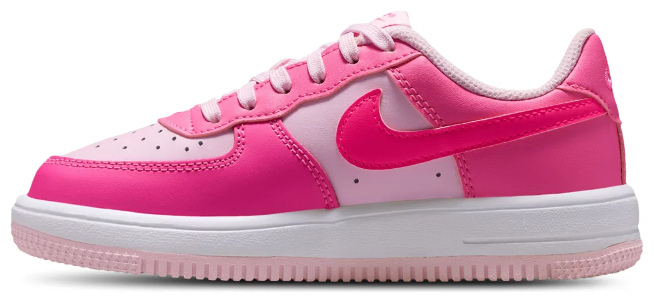Детские кроссовки Air Force 1 Colors Nike, цвет Pink Sicicle/Hyper Pink — фото 2