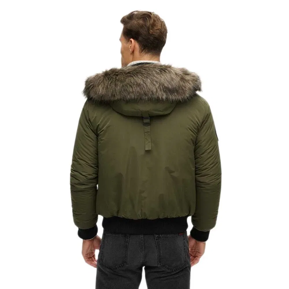Мужской парка Superdry Everest, Green — фото 2