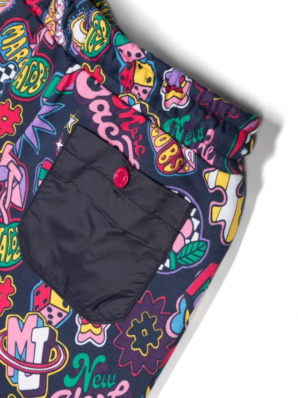 Брюки с принтом Kids Patches Print Pants Little Marc Jacobs, Multicoloured — фото 3