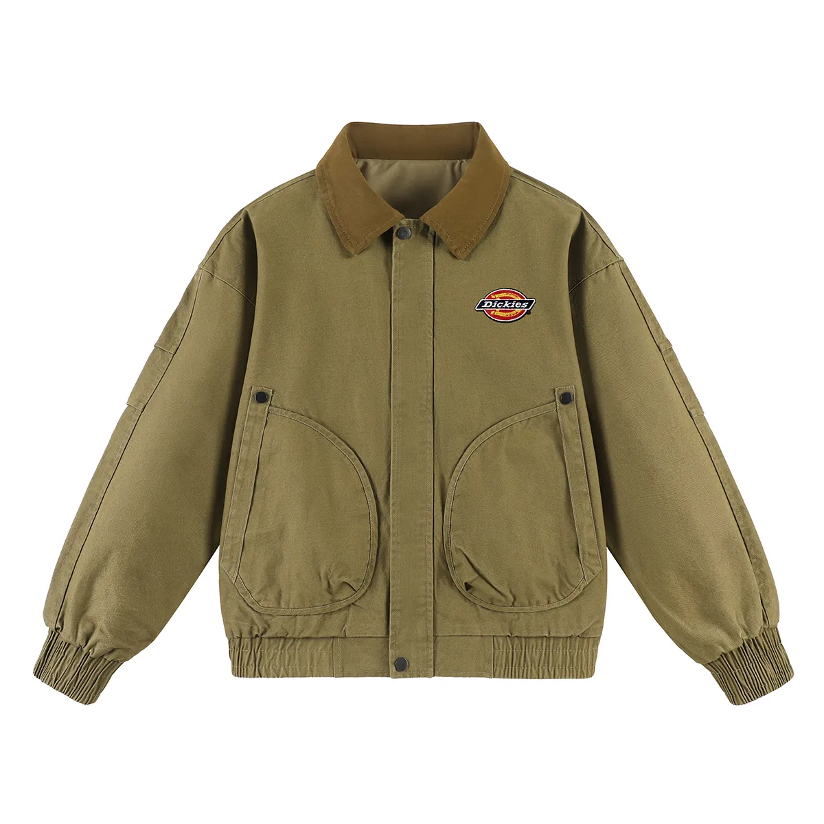 Детская куртка с лацканами, прямой крой, Dickies, Black — фото 3