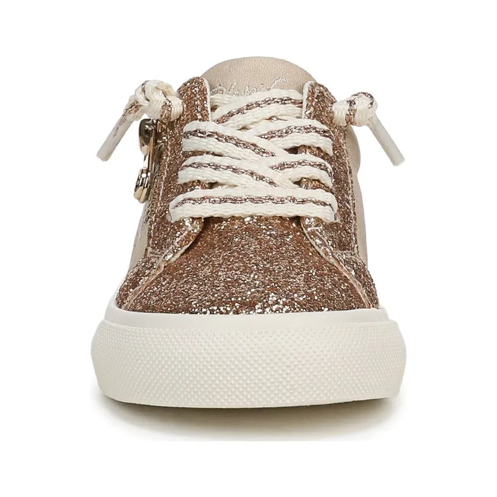 Детские кроссовки на молнии Perfect-T Blowfish Malibu, Gold Glitter Faux Leather — фото 3