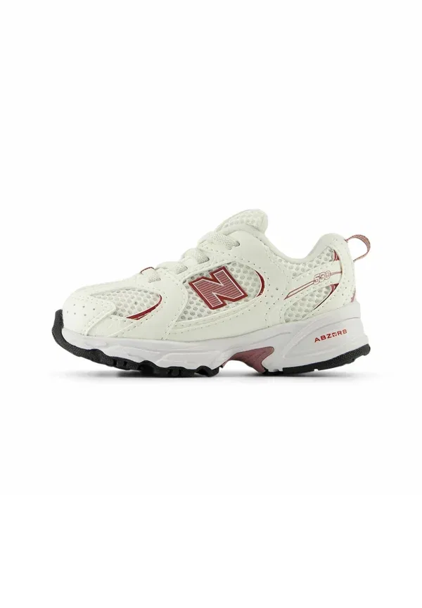 Кроссовки кожаные и текстильные Baby shoes New Balance, Sea Salt Rosewood, розовый — фото 4