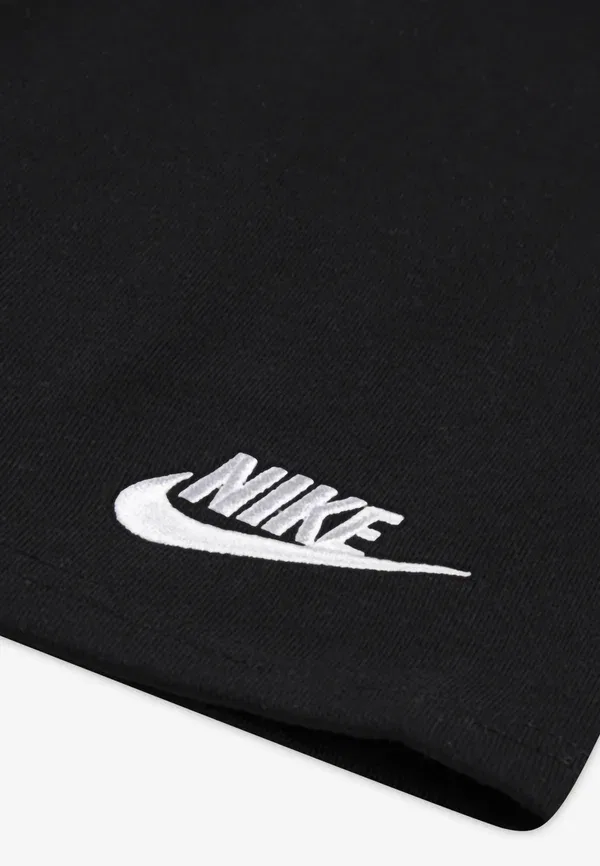 Комплект из куртки и шорт с принтом, Nike Sportswear, черный — фото 4