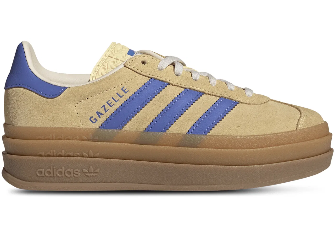 Детские кроссовки с замшевым верхом Adidas Gazelle Bold Orange Tint/Real Lilac/Wonder White