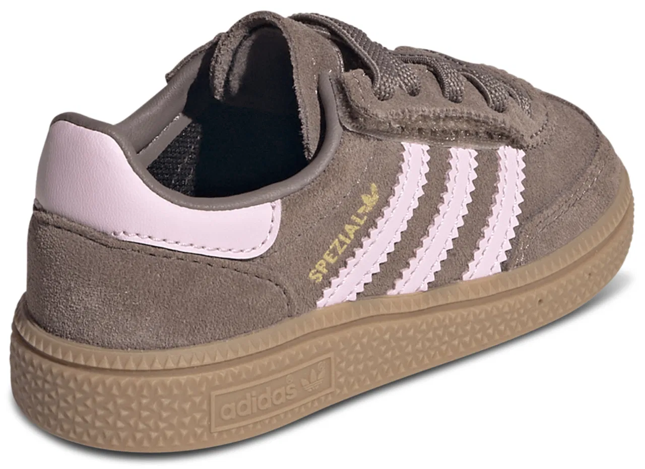 Кеды для мальчиков Handball Spezial Adidas, цвет Brown/Gum/Pink — фото 3