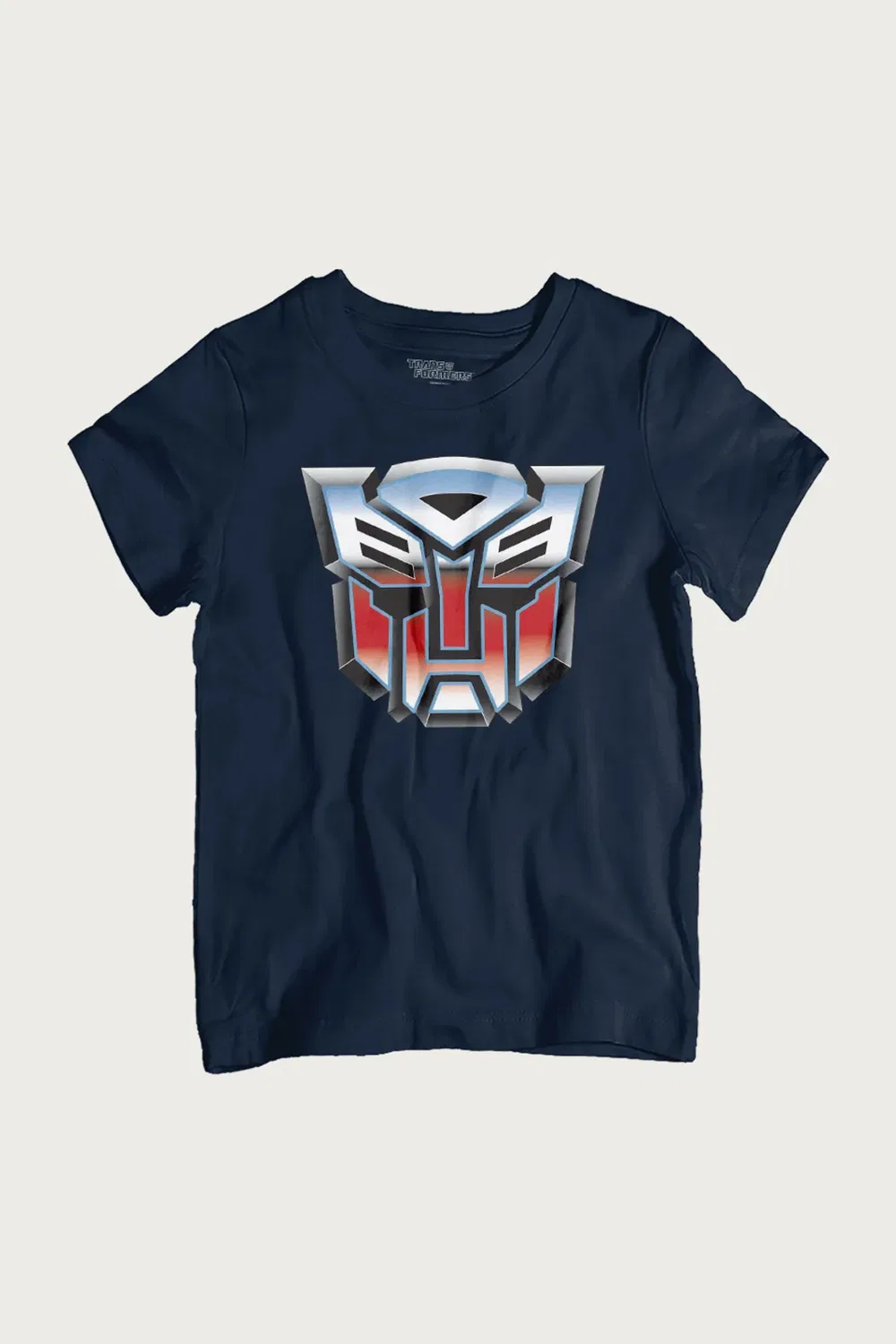 Детская футболка с принтом Autobots Classic Logo Transformers, Navy — фото 2