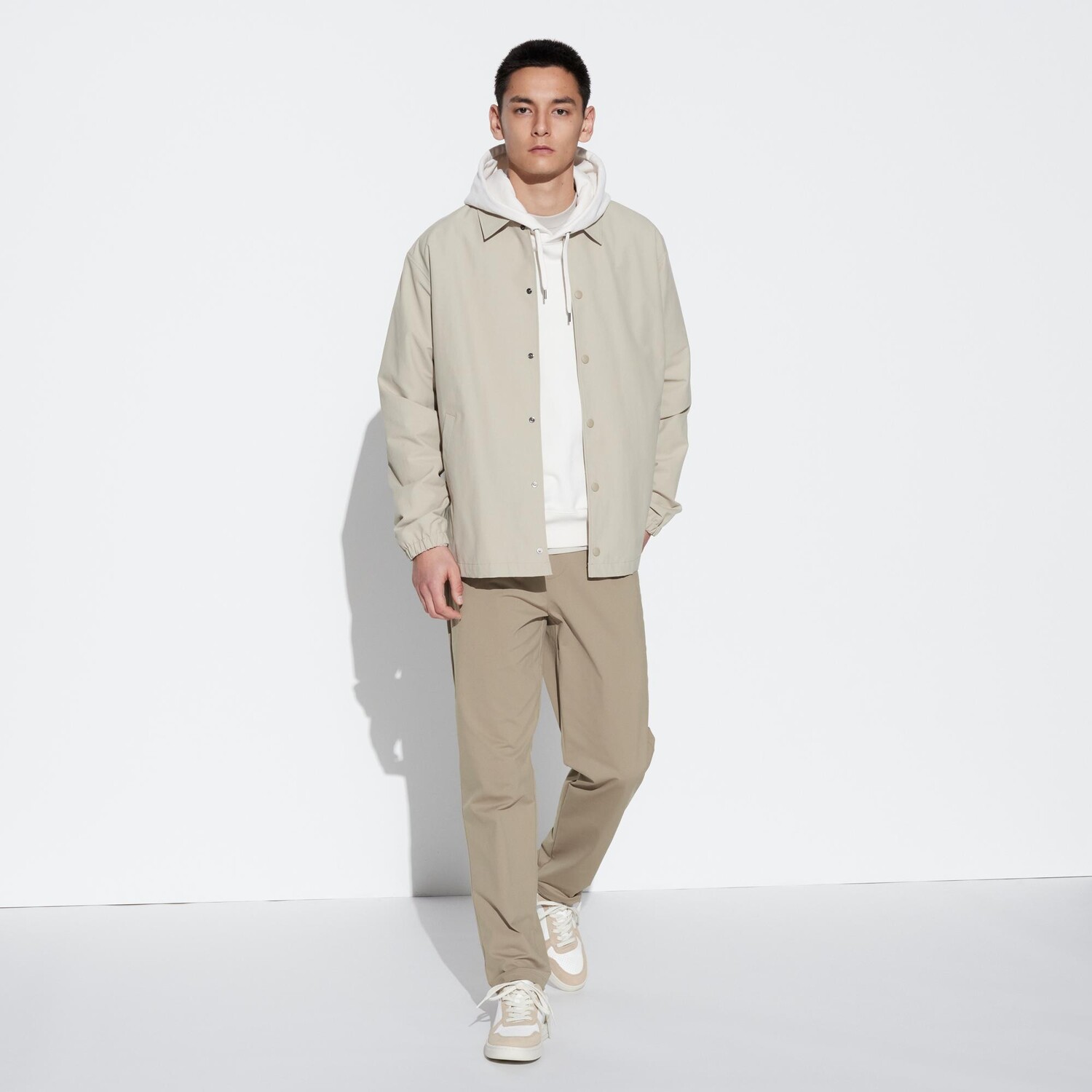 

Брюки UNIQLO Ultra Stretch Dry-ex, бежевый