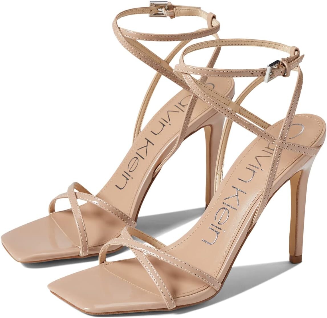 

Босоножки Tegin Calvin Klein, цвет Barely Nude