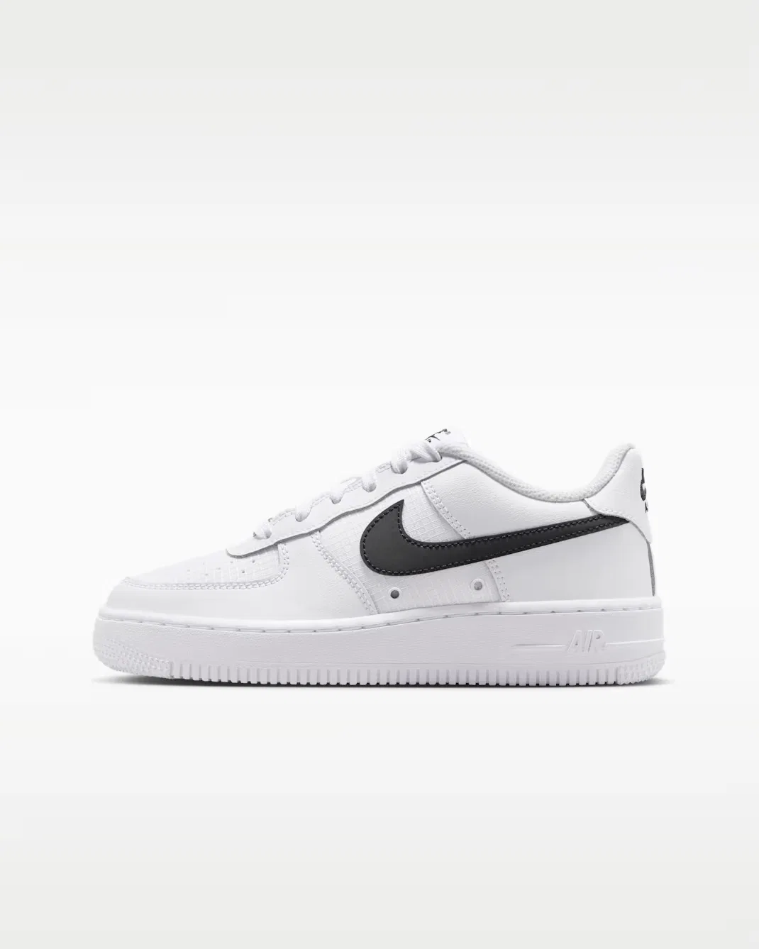 Кроссовки для детей постарше Nike Air Force 1 Tech, White/White/Black
