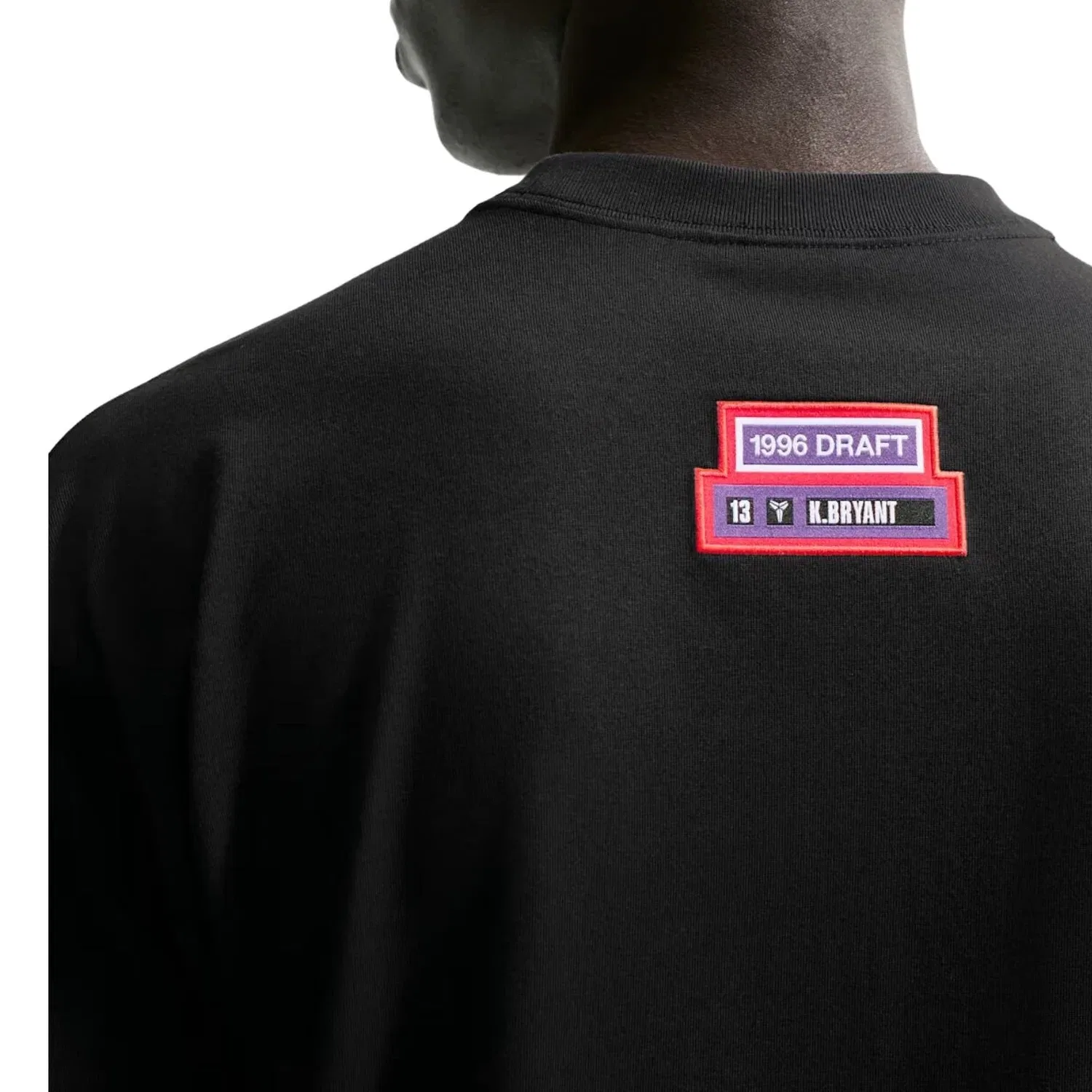 Мужская футболка с принтом Kobe Draft Pack 1996 Nike, черный — фото 2