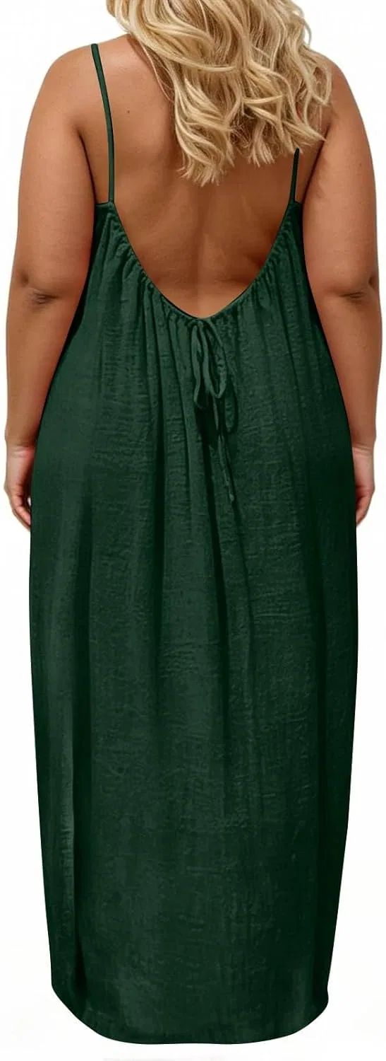Женское облегающее мини-платье без бретелек с открытой спиной, Dark Green — фото 3