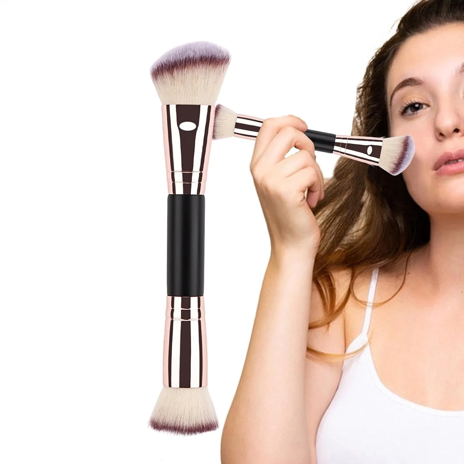 Кисть для макияжа, Foundation Brush, 17.5x4 см, Black Gold Générique