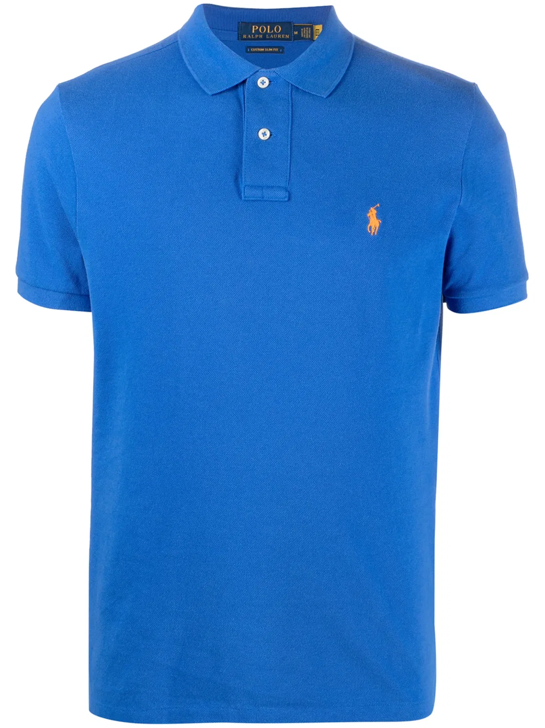 Polo Ralph Lauren Поло с вышивкой, синий
