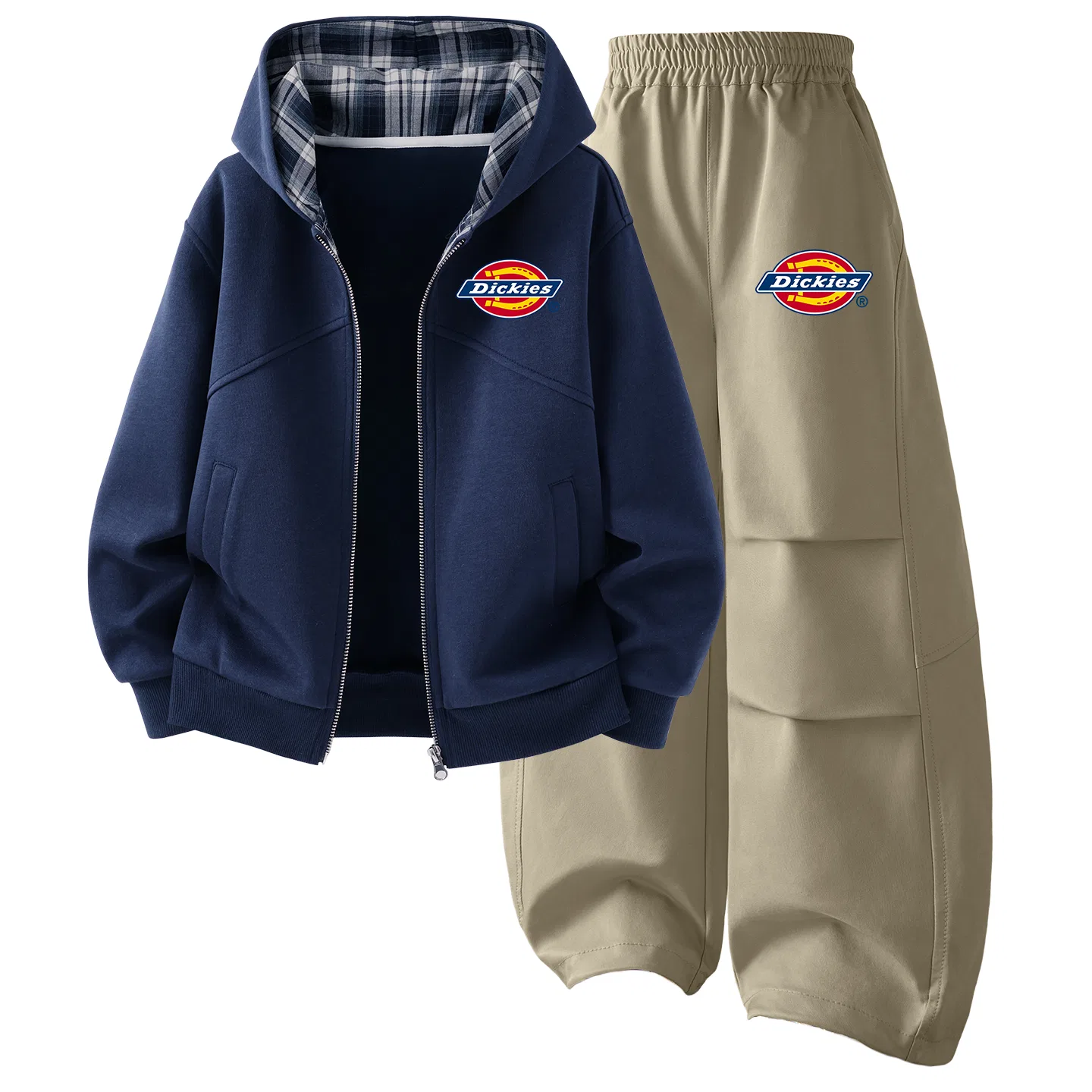Детский комплект спортивной одежды с принтом Dickies, Navy Blue — фото 4