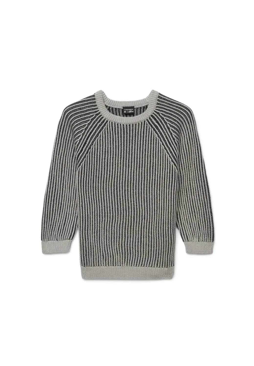 Джемпер Maglia a Coste Con Maniche реглан Terranova, Grigio