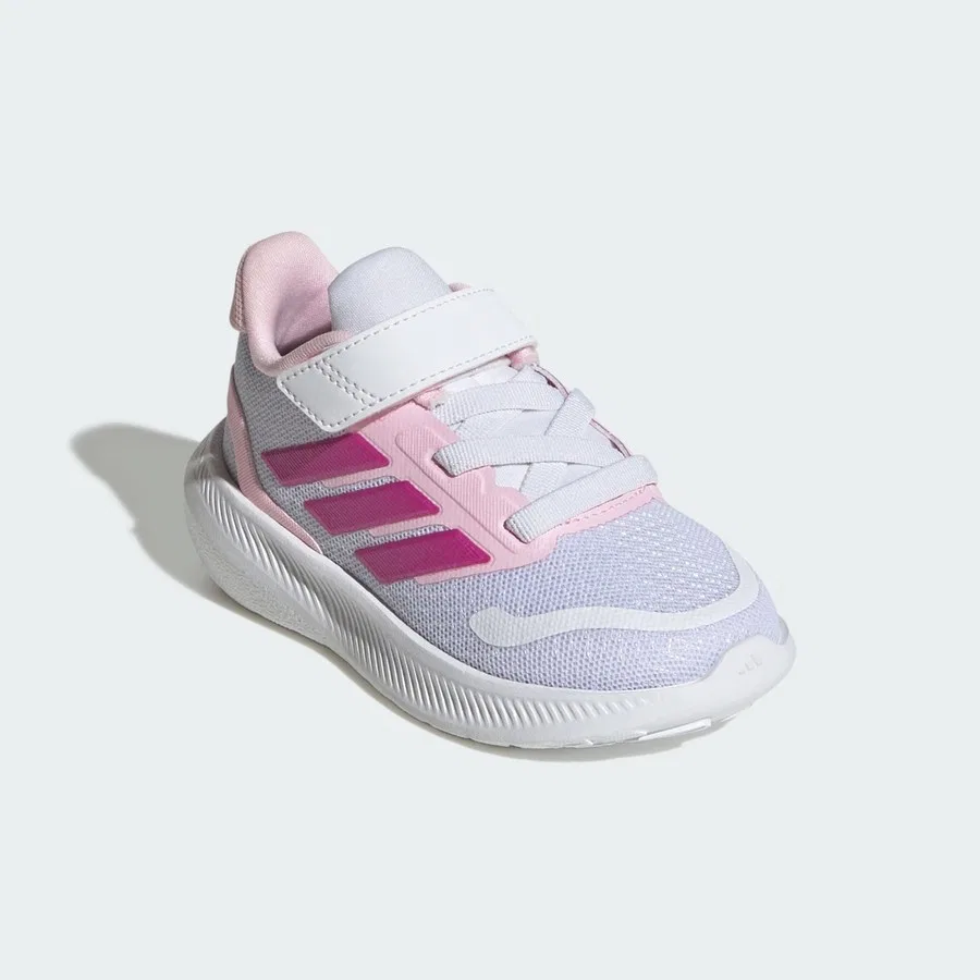Детские спортивные кроссовки с липучками Runfalcon 5 adidas, Фиолетовый — фото 3