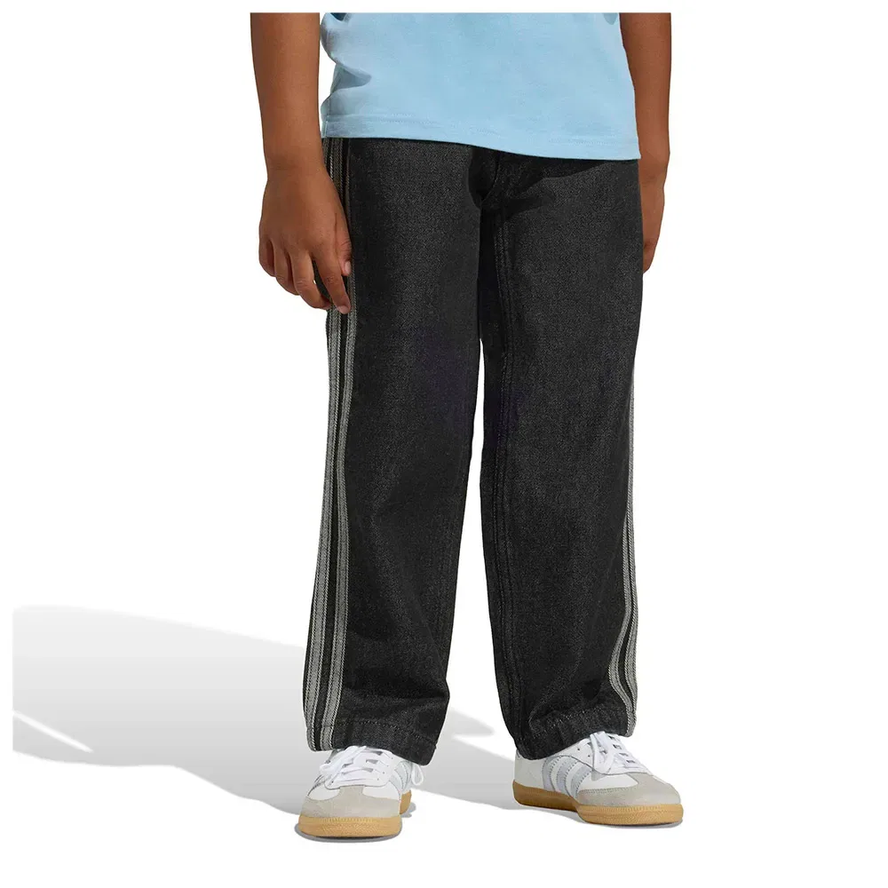 Брюки джинсовые Firebird Denim Track Loose Adidas Originals, черный