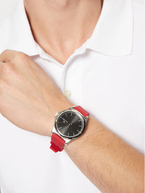 

Часы Tommy Hilfiger, красный