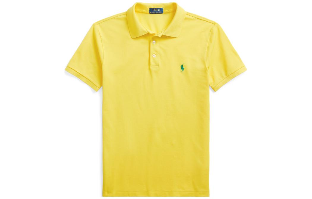 Polo Ralph Lauren Поло мужское желтое SS23 — фото 3