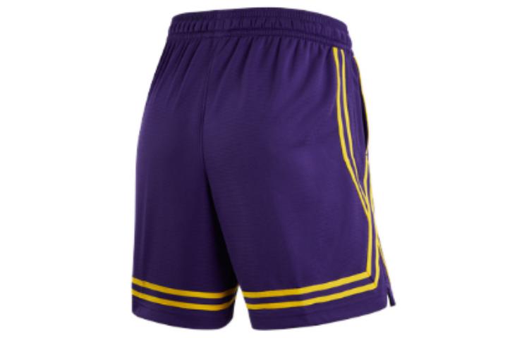 Женские повседневные шорты All over Purple Nike, фиолетовый — фото 4