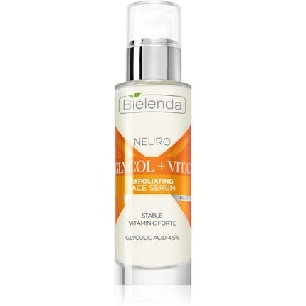 

Neuro Glicol + Vit. C Ночная антивозрастная сыворотка с эффектом скраба - 30 мл Bielenda