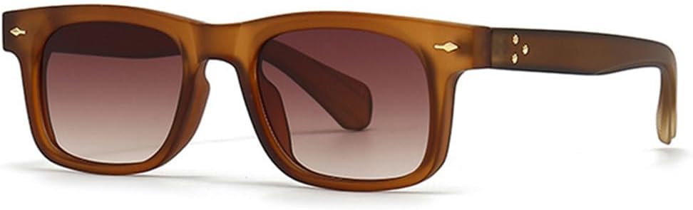 

Солнцезащитные очки UV400 с маленькой оправой и заклепками в стиле панк с плавным переходом цвета, подходят для женщин и мужчин, для бега и занятий спортом на открытом воздухе UYPTK, 05