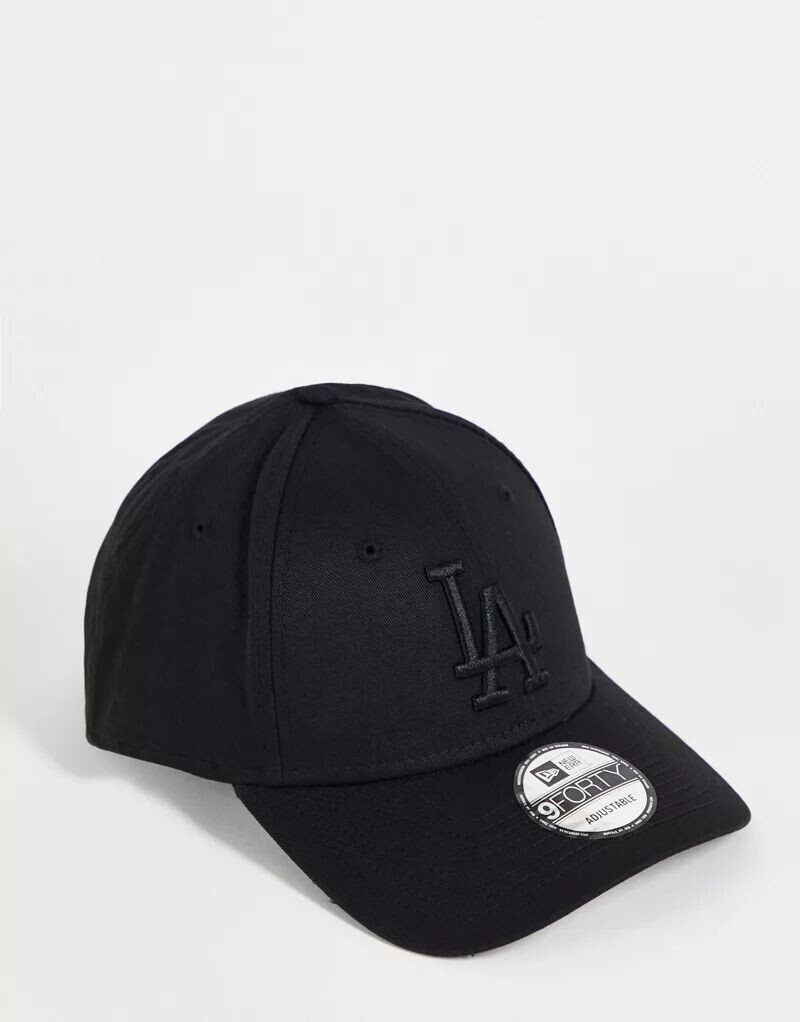 

Черная кепка New Era 9forty MLB LA Dodgers