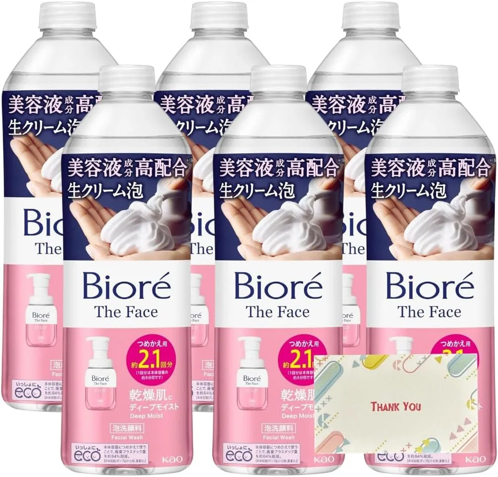 Гель для умывания Kunutonn — Deep Moist Biore The Face, , , цвет белый, 340 мл