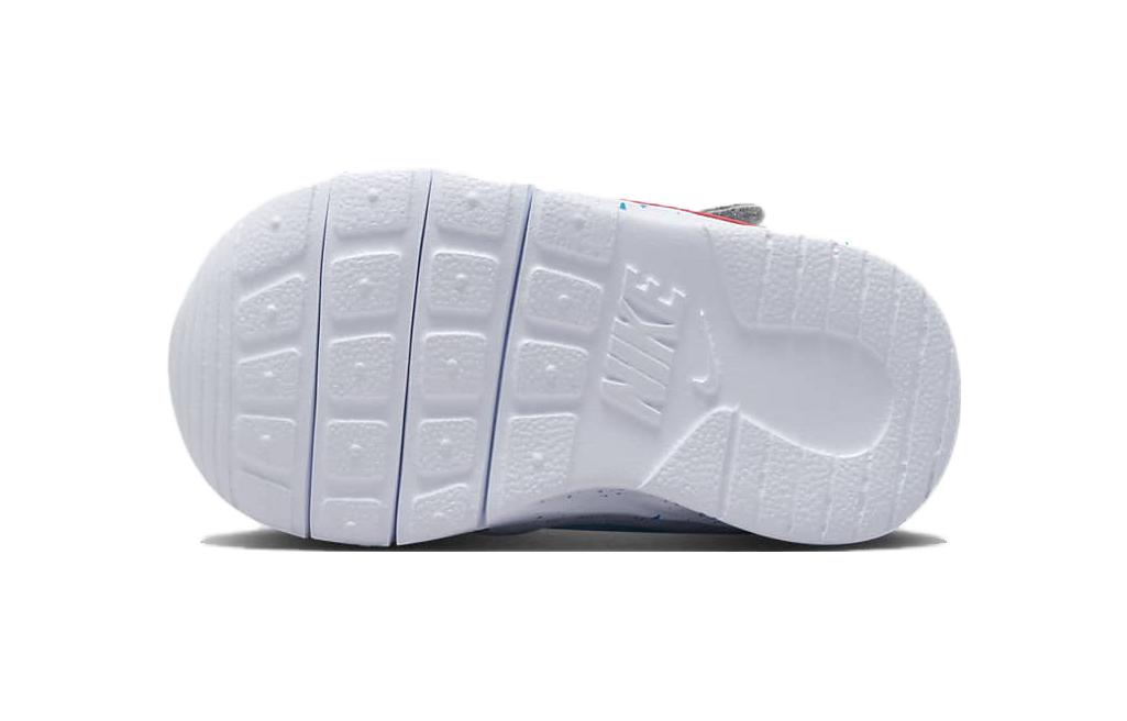 Nike Tanjun EZ Детские кроссовки с амортизацией и износостойкостью серо-оранжевые — фото 3