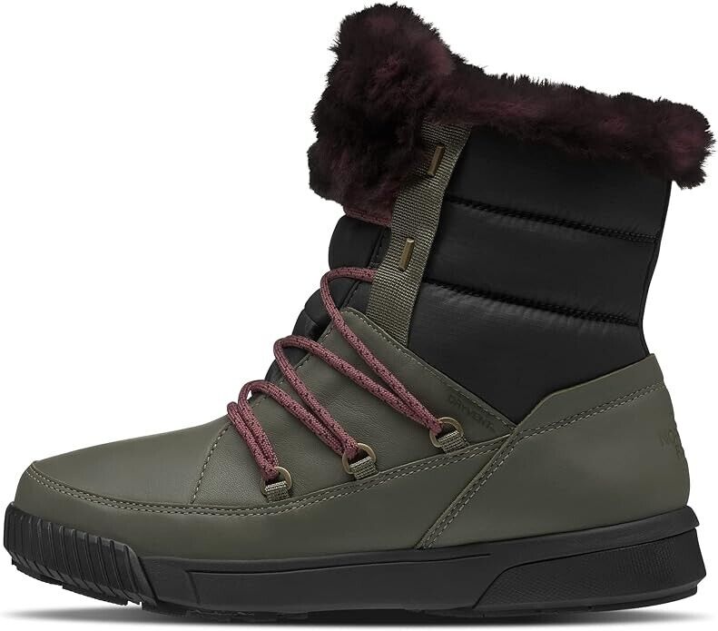 Женские зимние ботинки The North Face Sierra Luxe водонепроницаемые, зеленый — фото 2