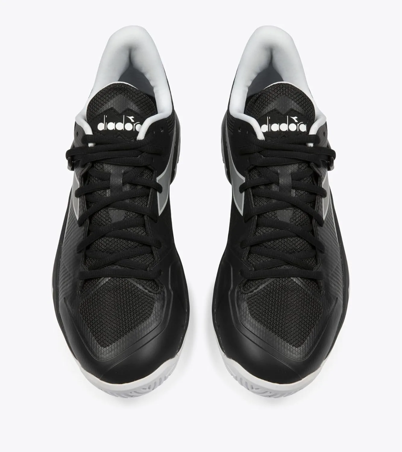 Мужские теннисные кроссовки B.Icon 2 для любых типов покрытия Diadora, черный/серебристый/белый — фото 3