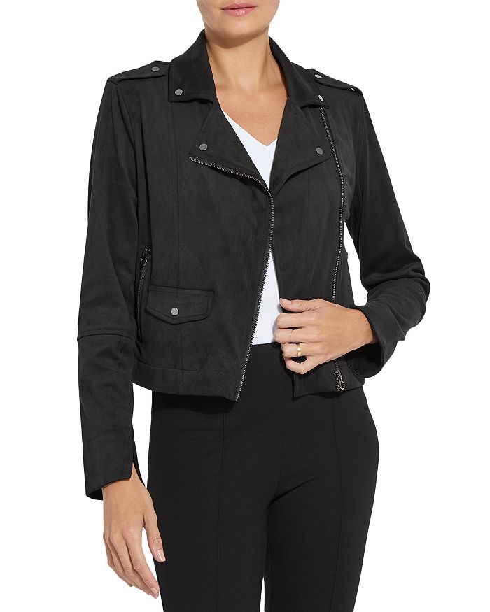 

Куртка Amelia Moto из искусственной кожи Lyssé Plus, черный