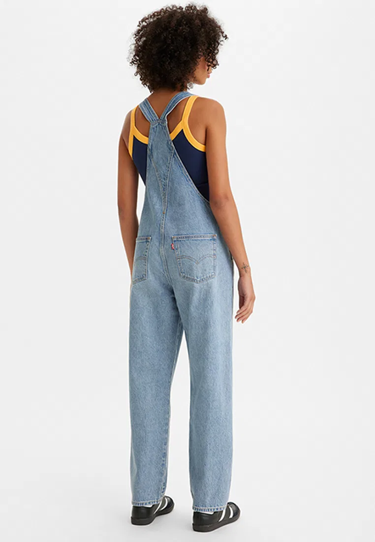 Комбинезон джинсовый винтажный, Levi's, синий — фото 4