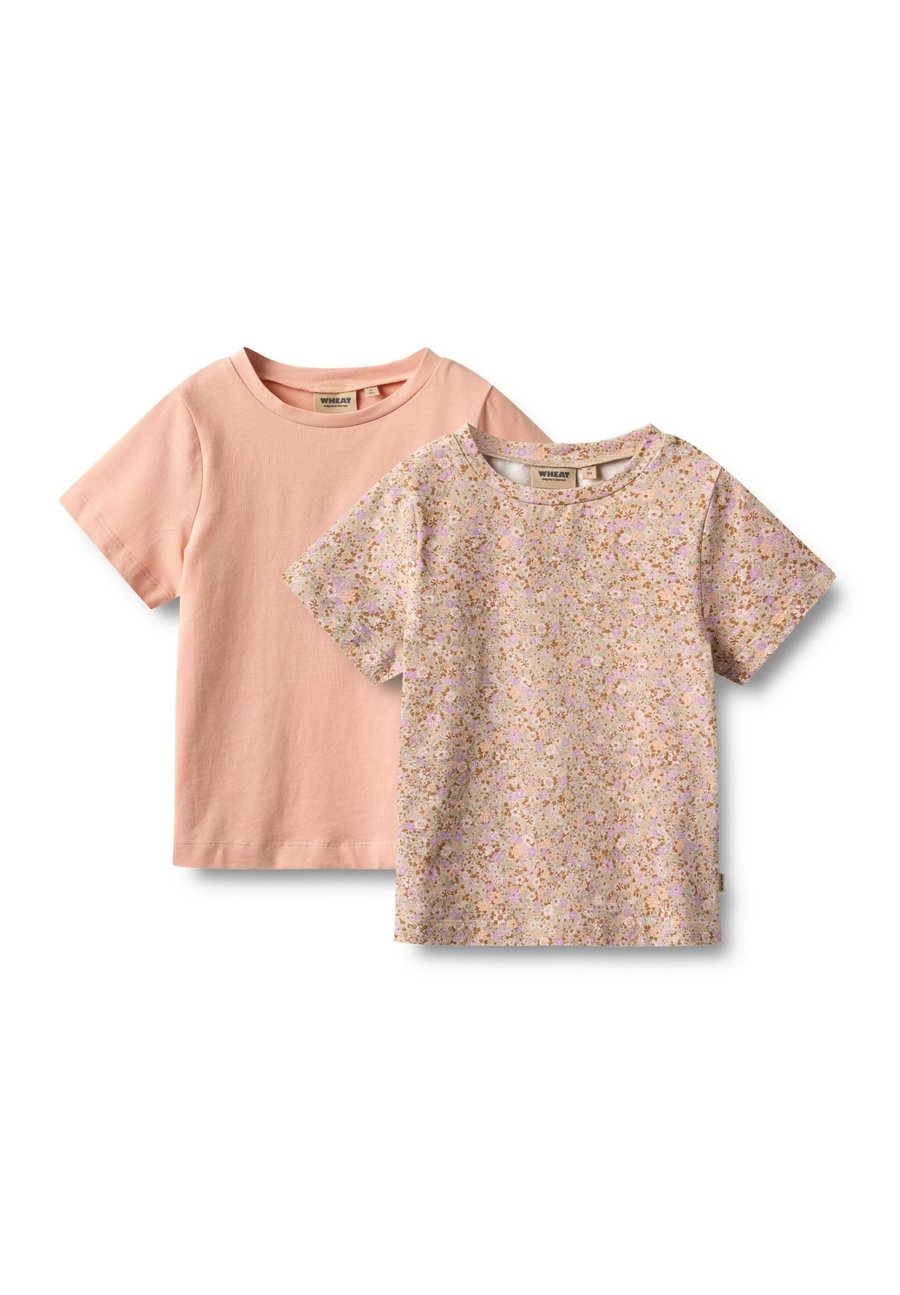 Футболка Wheat 2 PACK , Lilac Flower Meadow/Pink