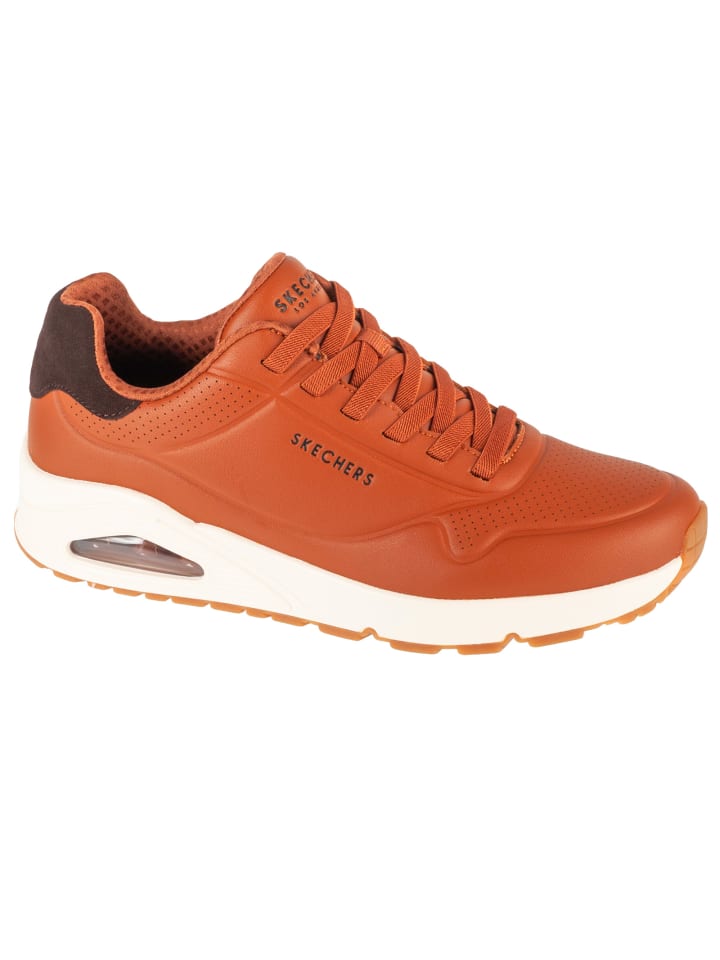 

Кроссовки на шнуровке Skechers, коричневый