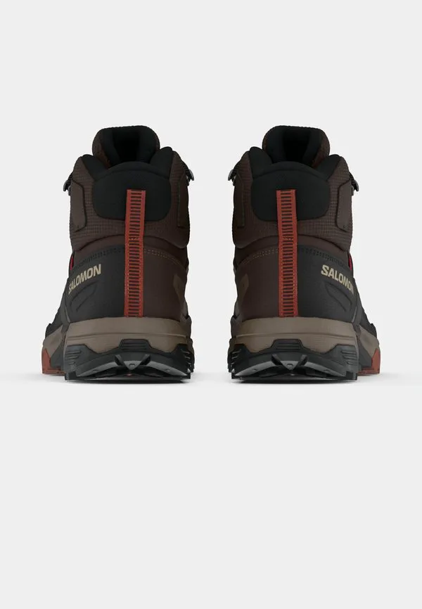 Походные ботинки x ultra 5 mid gtx Salomon, Black Coffee/Walnut/Arabian Spice — фото 4