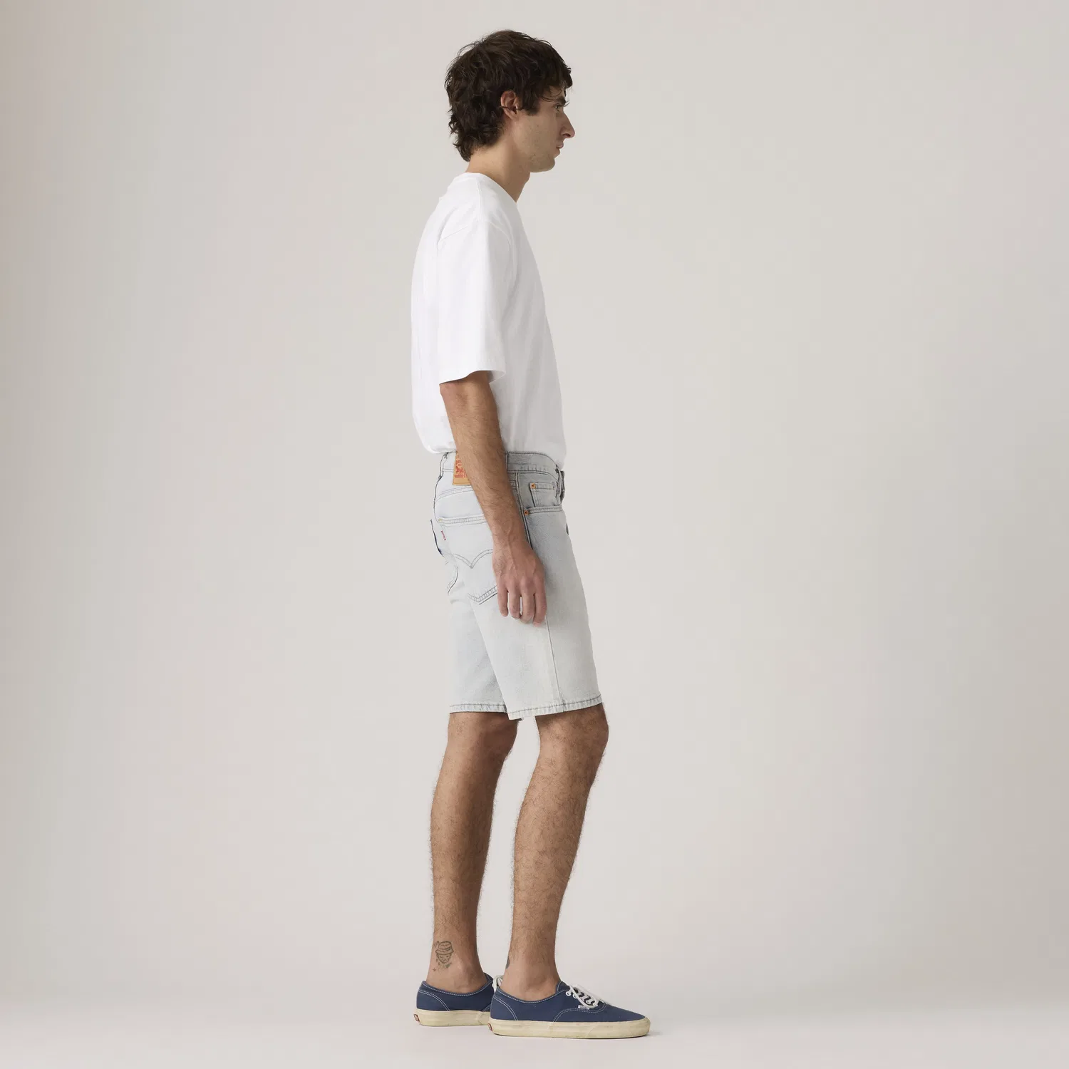 Мужские джинсовые шорты Levi's 405 Standard Fit, светло-голубой — фото 4