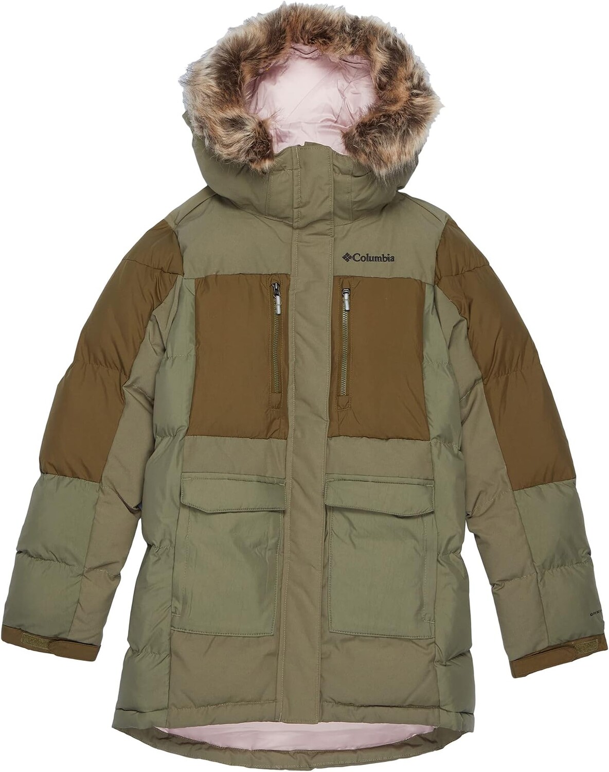 

Парка Columbia Marquam Peak FusionParka, цвет Stone Green/New Olive
