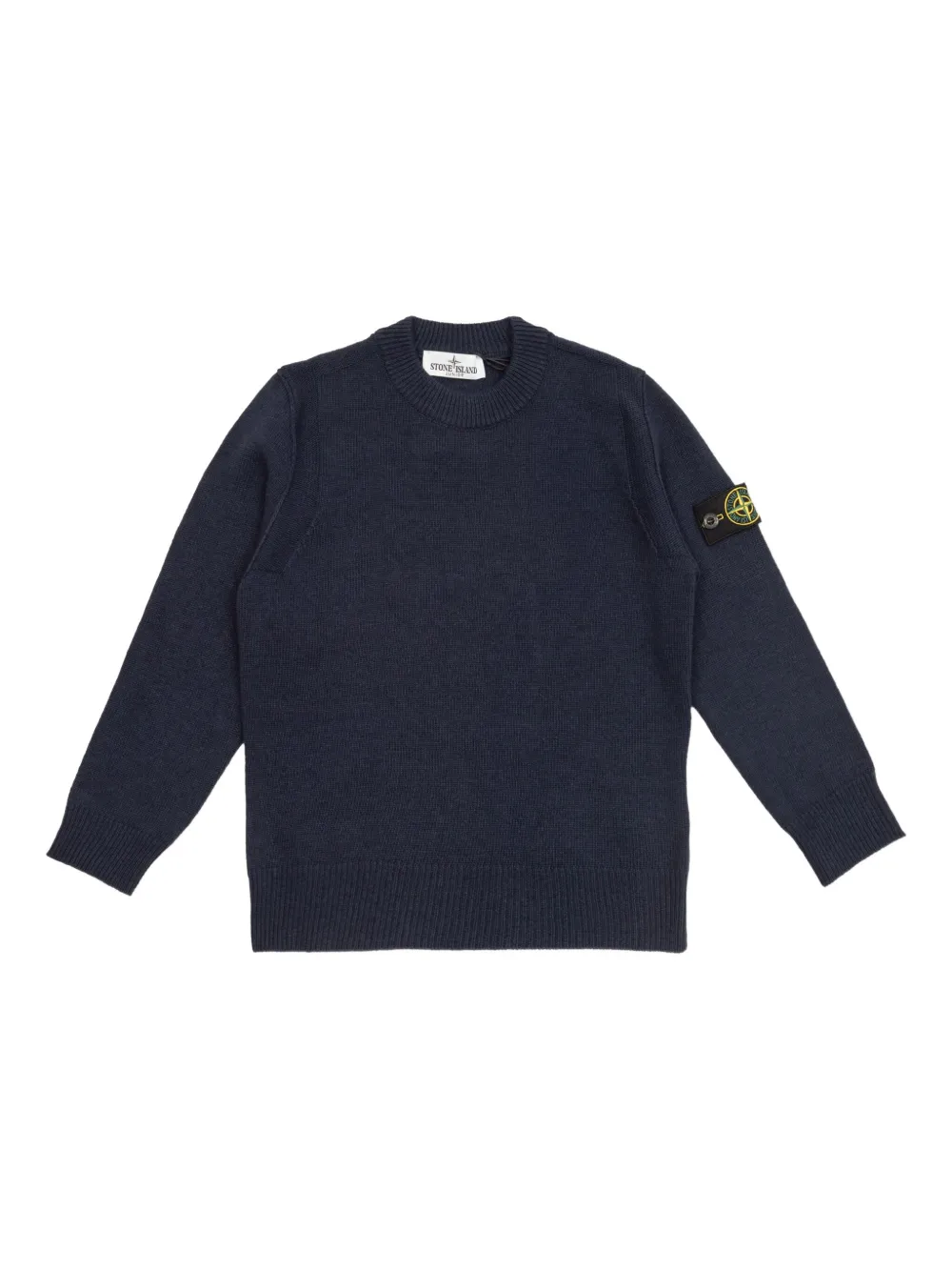 

Свитер с нашивкой Compass Stone Island Junior, синий