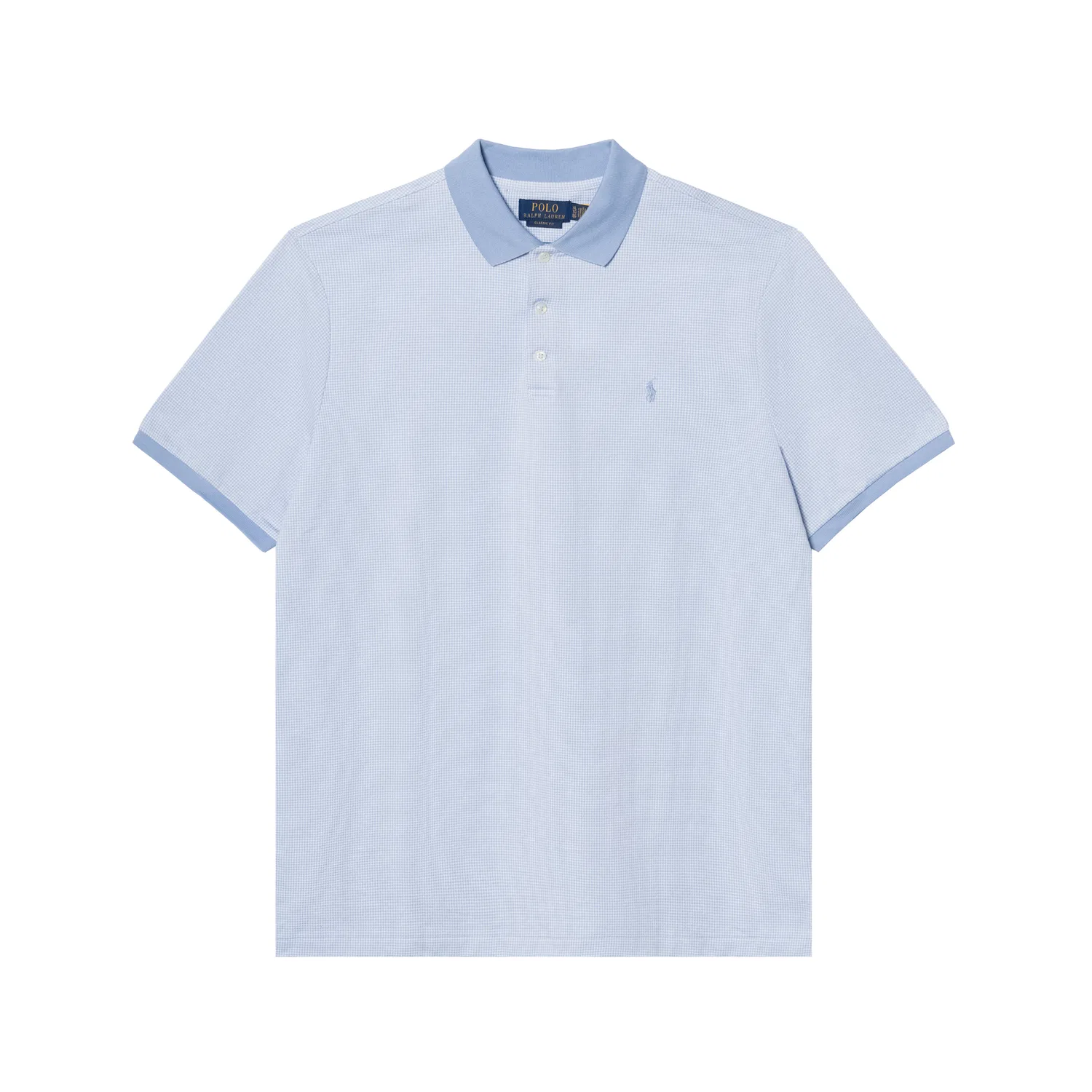 Поло SS26 Standard мужское Polo Ralph Lauren, Light Blue