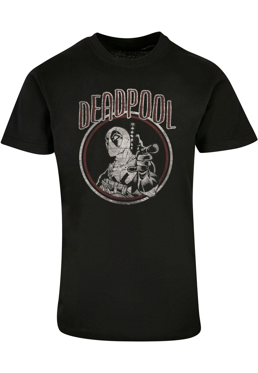 

Классическая футболка ABSOLUTE CULT Shirt Deadpool - Vintage Circle, черный