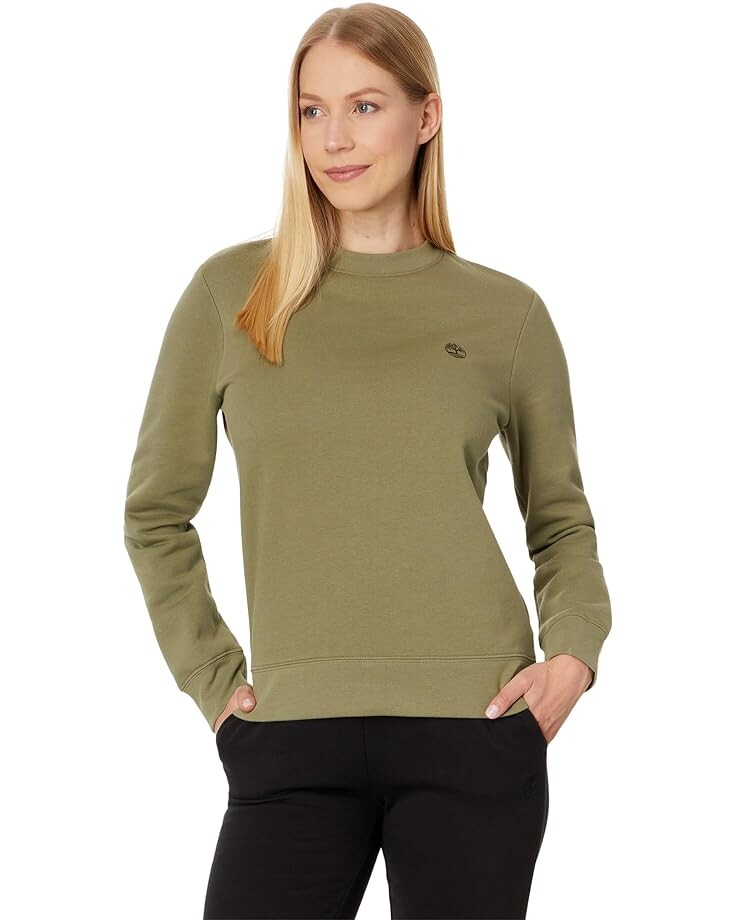 

Толстовка Timberland Brushed Back Crew, цвет Cassel Earth