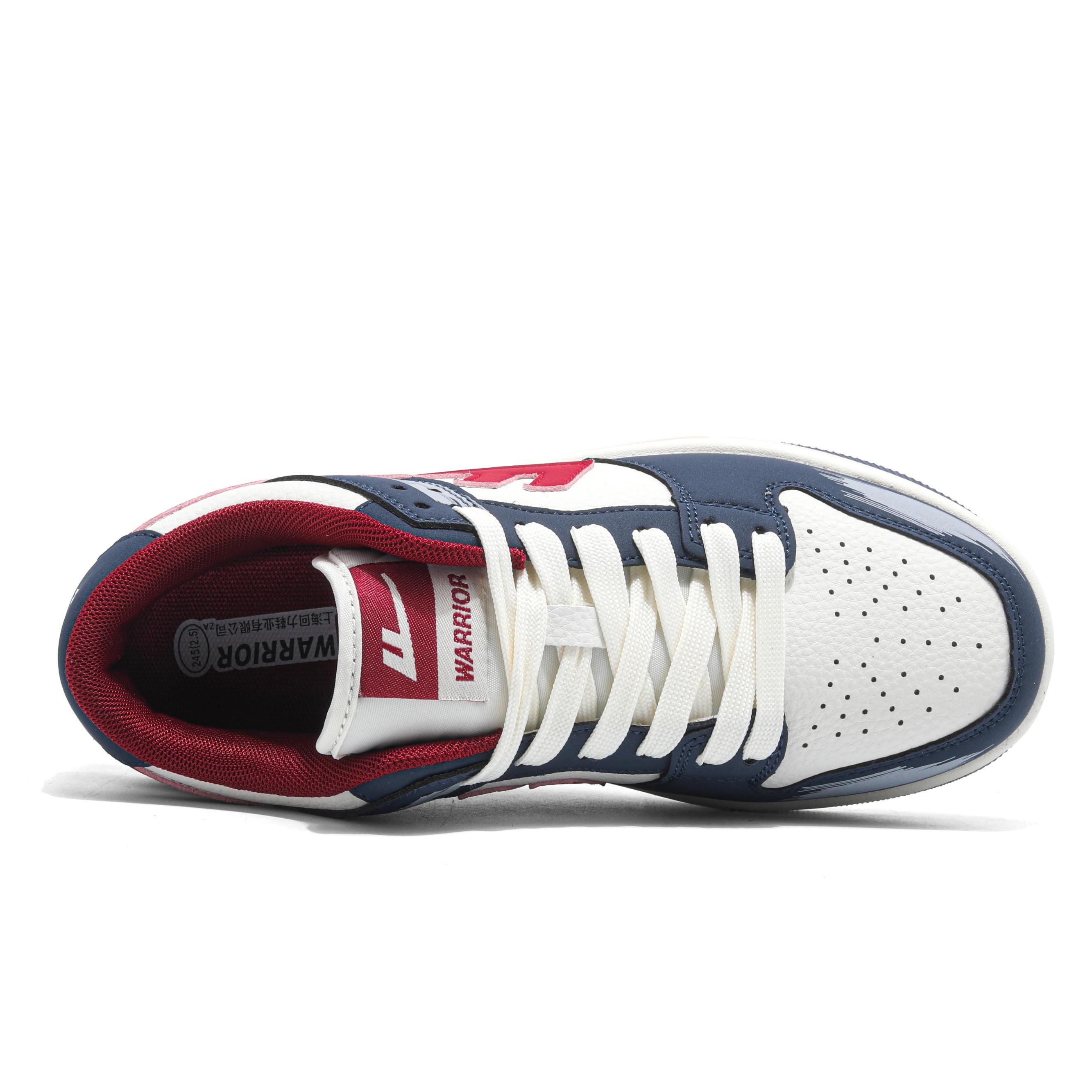 Кроссовки мужские High Quality, ограниченная серия Horse Year, Air Force 1 Synthetic Leather Low top WARRIOR, темно-синий бежевый красный — фото 4