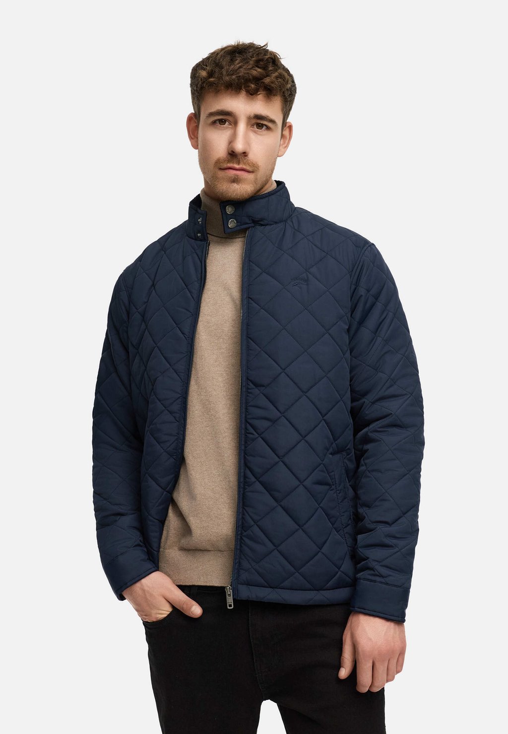 

Легкая куртка INDICODE JEANS, темно-синий