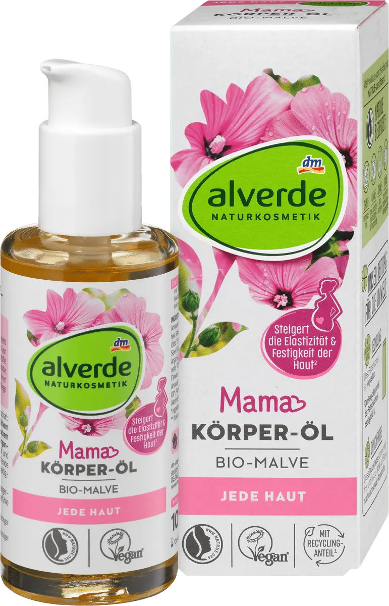 

Масло для тела Mama органическое из мальвы 100мл alverde NATURKOSMETIK