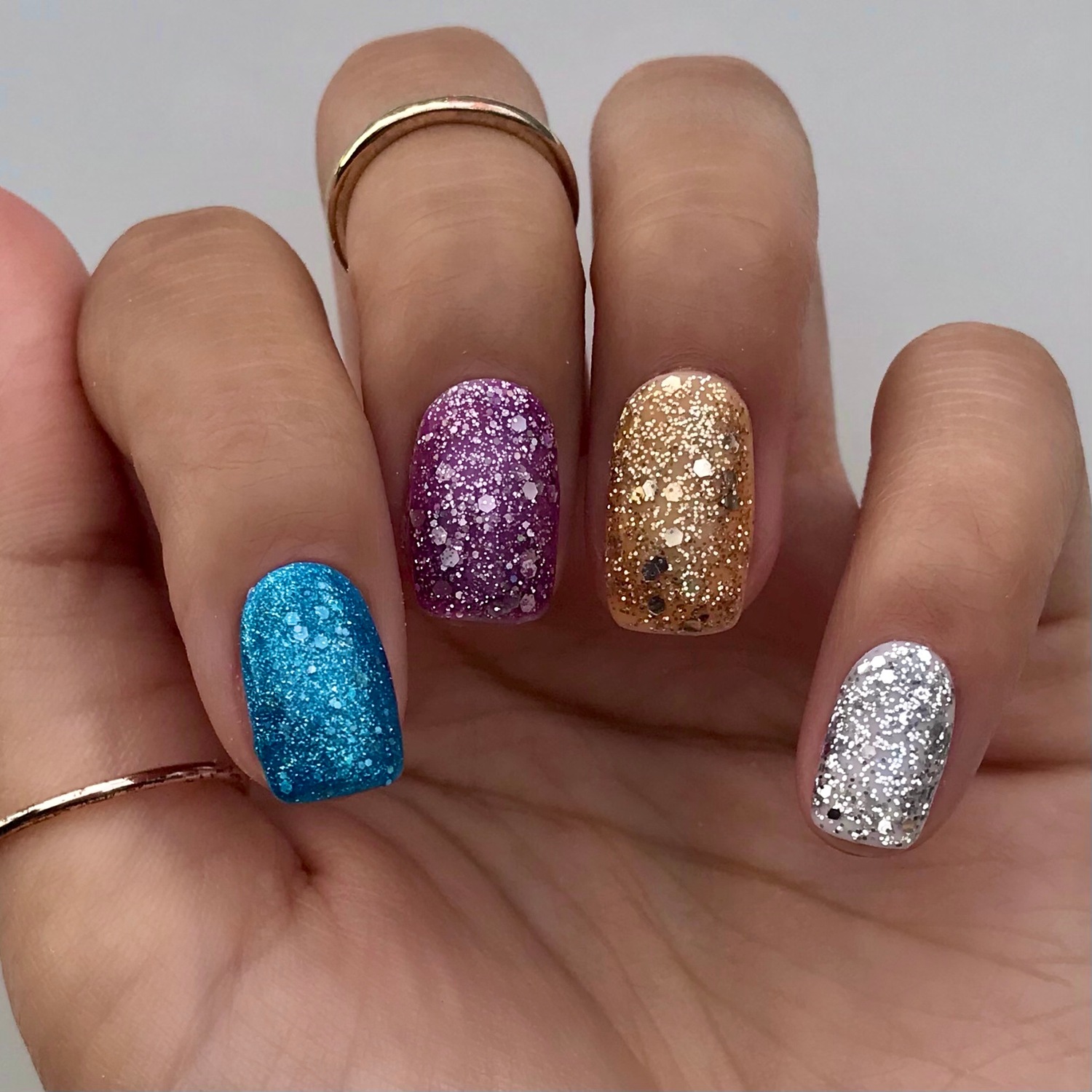 Лак для ногтей mygel glitterati gel-nagellack-set Mylee, объем 40 мл — фото 2