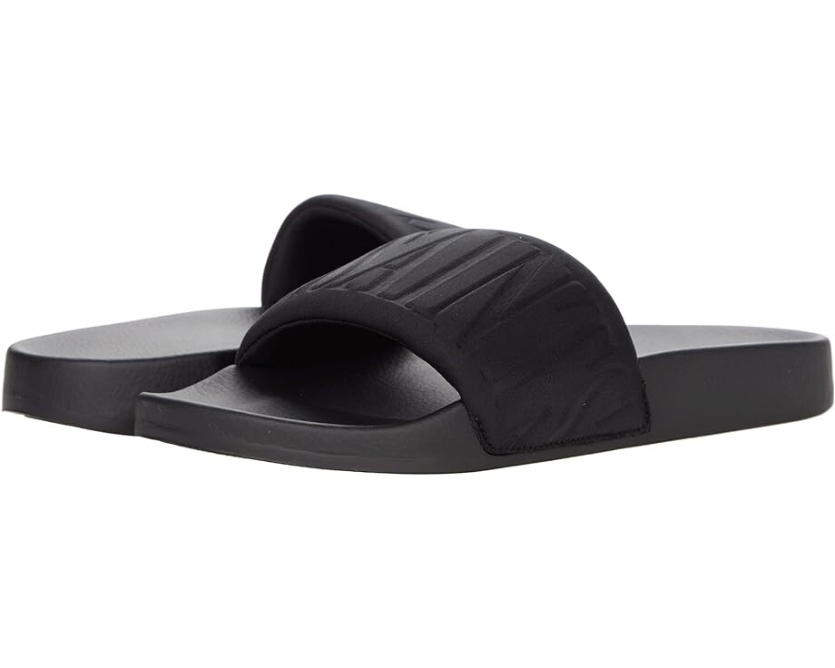 

Сандалии AllSaints Signet Emboss, черный