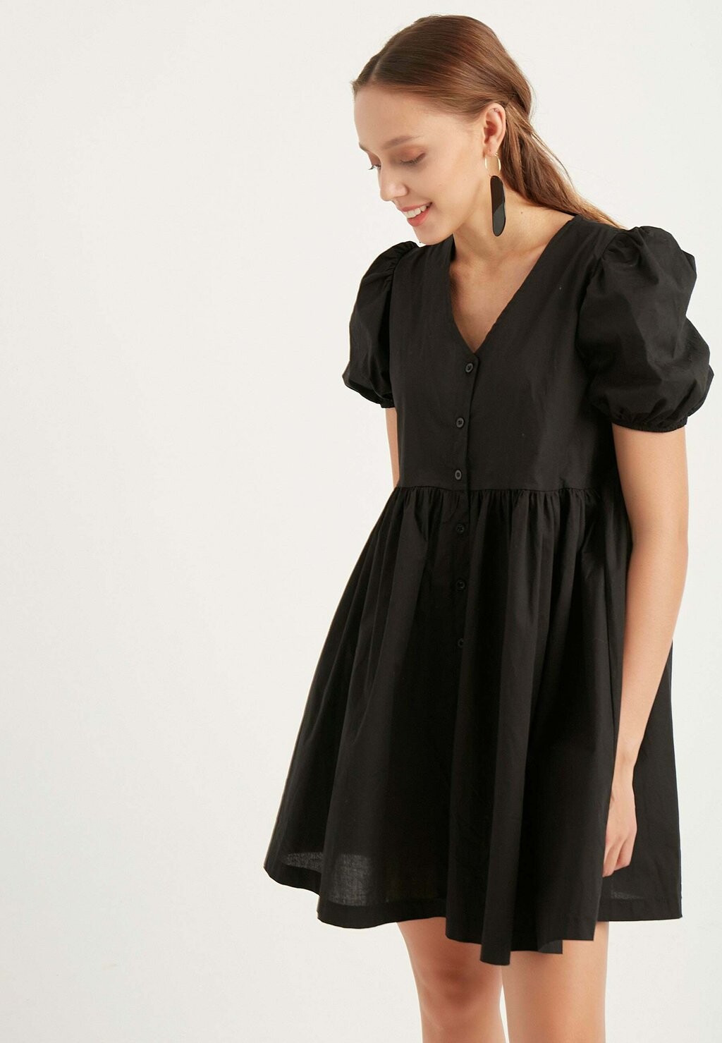

Платье повседневное SMOCK MINI Herita, цвет black