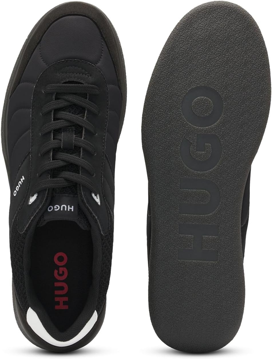 Кроссовки HUGO Men's Modern Tennis, EU, Black — фото 4